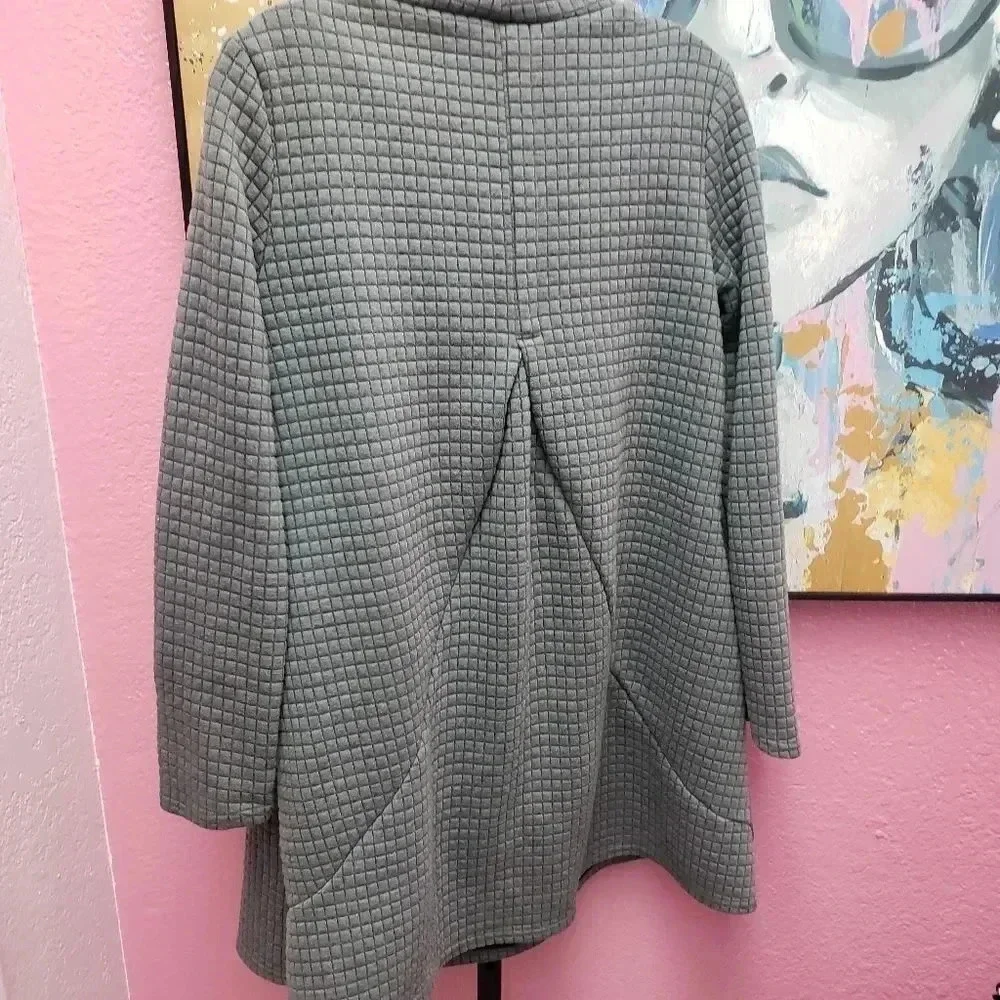 Zanzea Outerwear Quilted Tunic/Cape